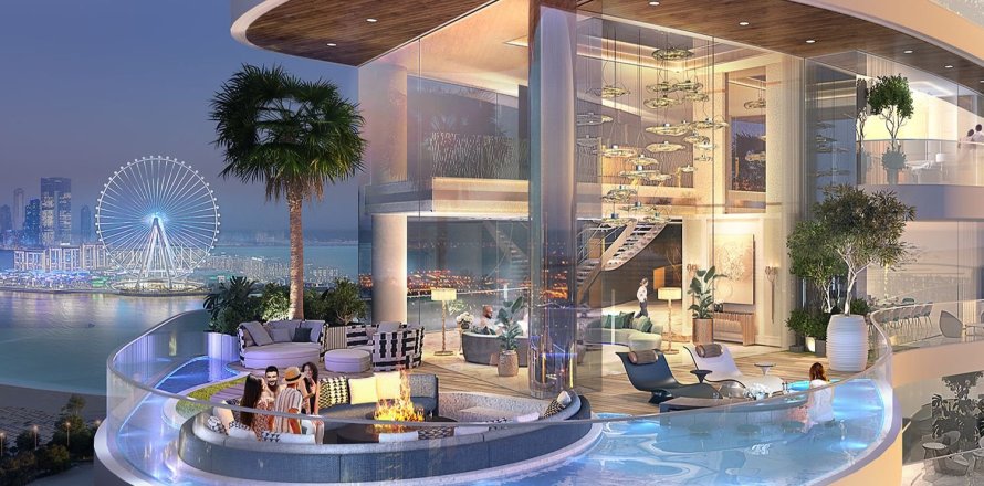 Apartment de 1 dormitorio en Dubai Harbour, UAE No. 215250