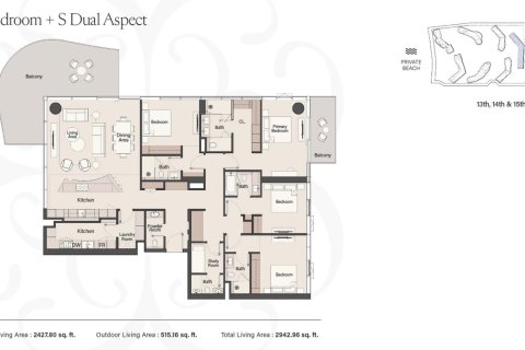 1 bedroom Apartment in Dubai, UAE No. 153410 22