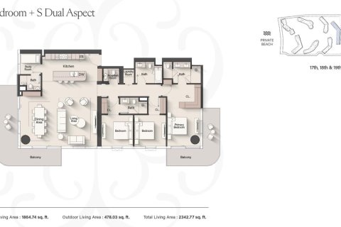 1 bedroom Apartment in Dubai, UAE No. 153410 23