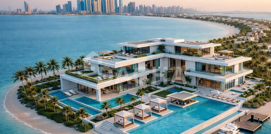 Вилла с 7 спальнями в Palm Jebel Ali, ОАЭ №161277