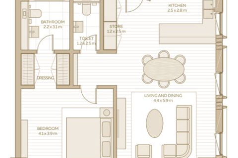1 bedroom Apartment in Dubai, UAE No. 153599 10