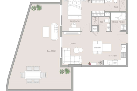 1 bedroom Apartment in Jumeirah Village Triangle, UAE No. 153620 5