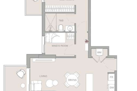 1 bedroom Apartment in Jumeirah Village Triangle, UAE No. 153620 25