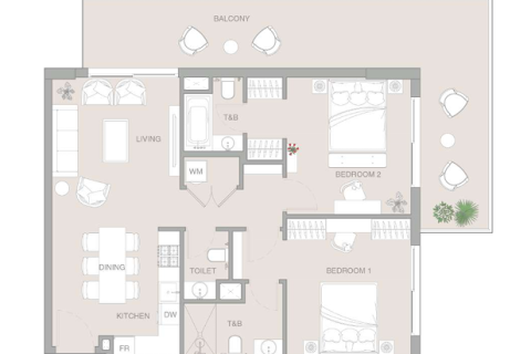 1 bedroom Apartment in Jumeirah Village Triangle, UAE No. 153620 4