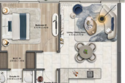 1 bedroom Apartment in Maritime City, UAE No. 153425 7