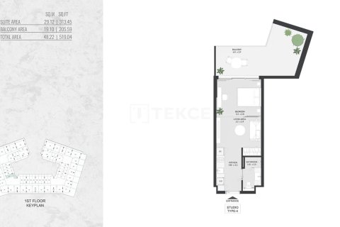 2 bedrooms Apartment in Al Warsan, UAE No. 172214 31
