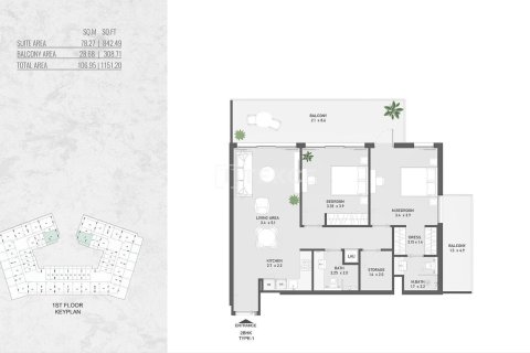 2 bedrooms Apartment in Al Warsan, UAE No. 172214 26