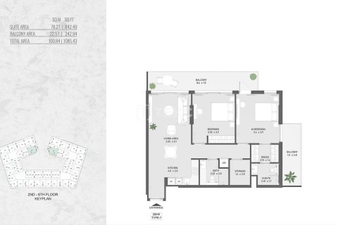 2 bedrooms Apartment in Al Warsan, UAE No. 172214 27