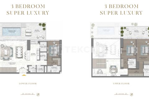 3 bedrooms Penthouse in Al Safa, UAE No. 199592 6