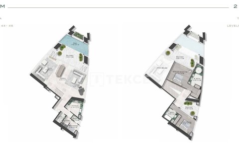 Appartement de 3 chambres à Al Safa, UAE No. 135039 30