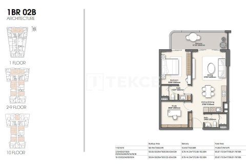 Appartement de Studio à Dubai, UAE No. 213774 20