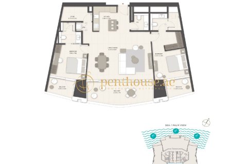 2 bedrooms Apartment in Dubai Marina, UAE No. 76790 13