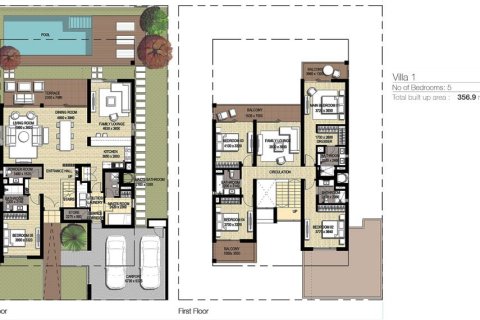 Villa de 3 dormitorios en EMAAR South, UAE No. 153723 9