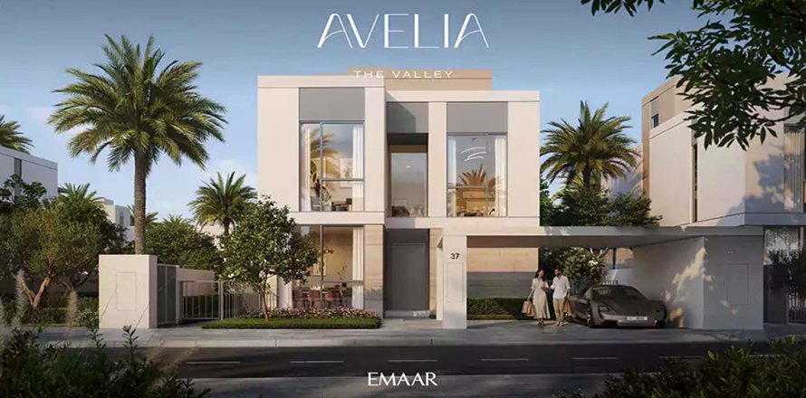 Вилла с 4 спальнями в The Valley, ОАЭ №153460
