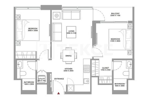 Apartment de 1 dormitorio en Umm Al Quwain, UAE No. 223817 11