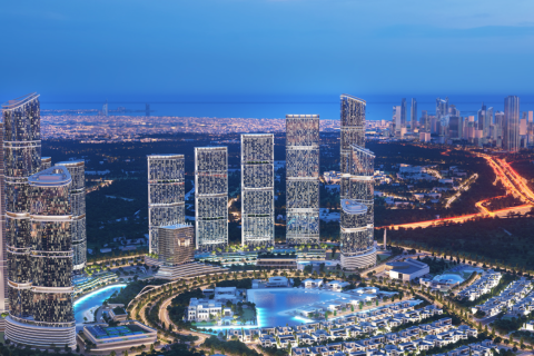 Appartement de 3 chambres à 320 RIVERSIDE CRESCENT Nadd Al Sheba, UAE No. 219929
