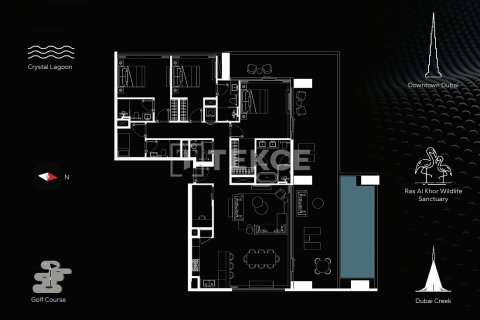 Apartment de 1 dormitorio en Meydan, UAE No. 219222 29