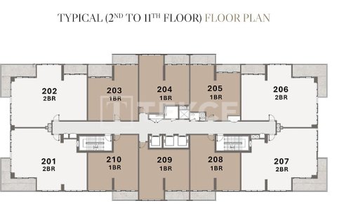 Apartment de 1 dormitorio en Dubai, UAE No. 146631 30