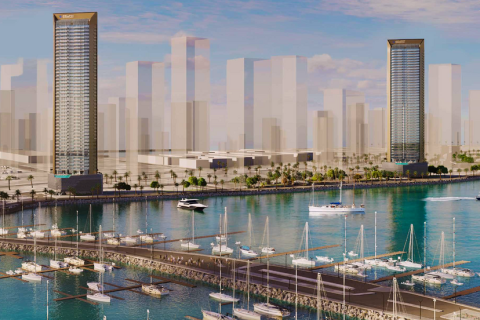 1 غرف نوم شقة في Nautica Two Maritime City, الإمارات العربية المتحدة رقم 8499 4