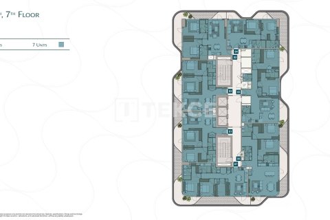Appartement de 3 chambres à Dubai, UAE No. 124822 27