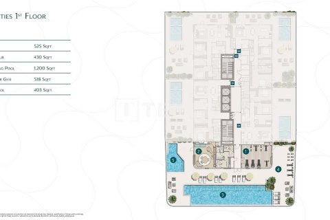 Appartement de 3 chambres à Dubai, UAE No. 124822 24