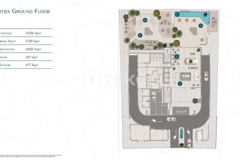 Appartement de 3 chambres à Dubai, UAE No. 124822 19