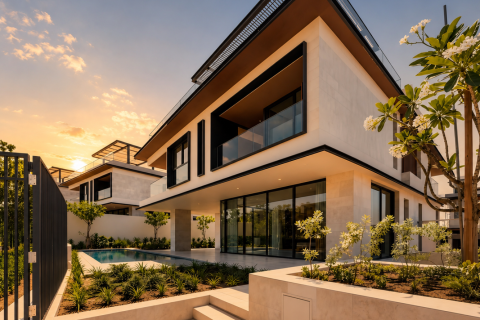 Villa de 5 dormitorios en Tilal Al Ghaf, UAE No. 196628