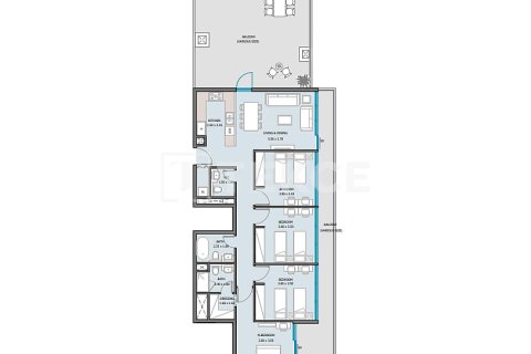 Appartement de 4 chambres à Masdar City, UAE No. 151185 19