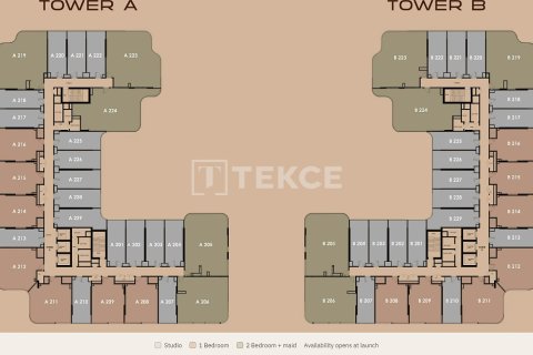 Appartement de 1 chambre à Al Satwa, UAE No. 219351 30