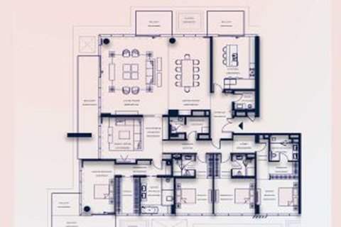 Apartment de 1 dormitorio en Dubai, UAE No. 153536 3
