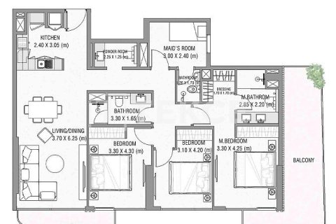 1 bedroom Apartment in Dubai, UAE No. 104353 3