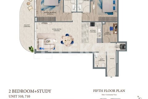 Appartement de 1 chambre à Dubai, UAE No. 152293 8