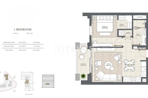 Apartment de 3 dormitorios en Dubai, UAE No. 135983 25