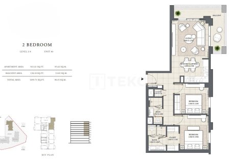 Apartment de 3 dormitorios en Dubai, UAE No. 135983 29