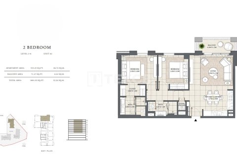 Apartment de 3 dormitorios en Dubai, UAE No. 135983 28