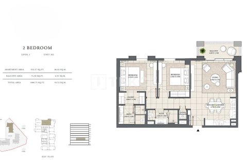 Apartment de 3 dormitorios en Dubai, UAE No. 135983 19