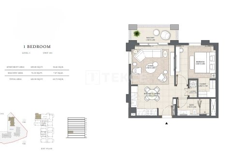 Apartment de 3 dormitorios en Dubai, UAE No. 135983 18