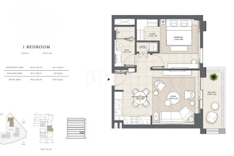 Apartment de 3 dormitorios en Dubai, UAE No. 135983 21