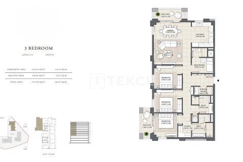 Apartment de 3 dormitorios en Dubai, UAE No. 135983 27