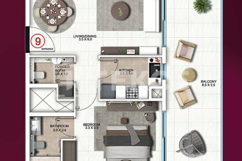 2 bedrooms Apartment in Dubai, UAE No. 155140 4
