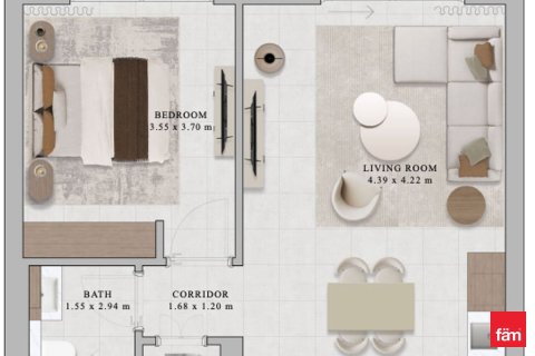 Appartement de 1 chambre à Dubai Hills Estate, UAE No. 151693 3