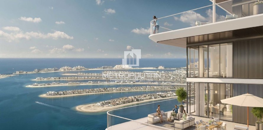 1 غرف نوم شقة في EMAAR Beachfront, الإمارات العربية المتحدة رقم 128772