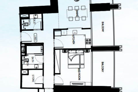 Studio Apartment in Business Bay, UAE No. 153638 4