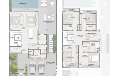 Villa de 3 chambres à Jumeirah Golf Estates, UAE No. 153538 16