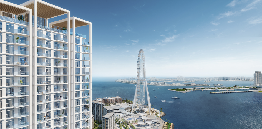 Apartment de 1 dormitorio en Bluewaters, UAE No. 4570