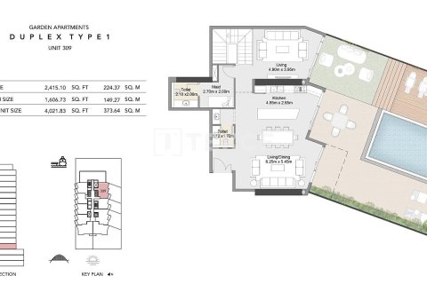 2 bedrooms Apartment in Dubai, UAE No. 146429 15