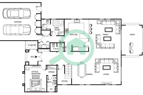 Villa de 4 dormitorios en Jumeirah Islands, UAE No. 205780 14