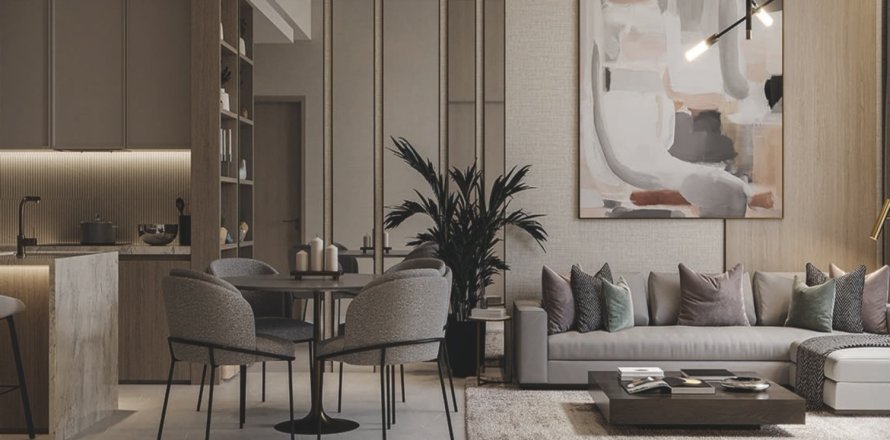Квартира с 1 спальней в BEVERLY RESIDENCE 2, Джумейра Вилладж Серкл, ОАЭ №97538
