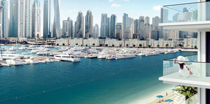 1 غرف نوم شقة في EMAAR Beachfront, الإمارات العربية المتحدة رقم 8687