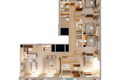 1 bedroom Apartment in Dubai, UAE No. 153581 3